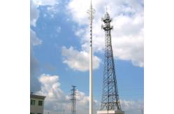 China Mobile Phone Antenna 35M Monopole Steel Tower supplier