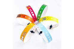 China Custom PVC Wristbands for Events Waterproof Personalized Logo supplier