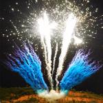 Chinese Factory Color Smoke Pyrotechnics Wholesale Professional Display Fireworks 1.3g Daytime Cake Fireworks for sale