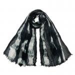 wholesales fashion head hijab custom logo tassels women silk scarves