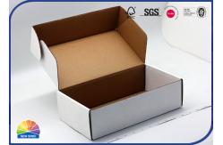 China 4C printing Corrugated Mailer Boxes Matt Lamination Cardboard Shipping Boxes supplier