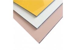 China Glossy Aluminium Acp Composite Panel 2mm Thickness supplier
