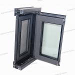 Thermal Insulation Broken Bridge Aluminum Sliding System Window Heat Resistance Profile for sale