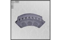 China Customized Chinese Clay Drip Tiles Pattern Design Monastery Roof Material supplier