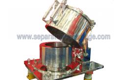 China Hermetic Closure Plate Manual Top Discharge PPTD Food Centrifuge With CIP System supplier