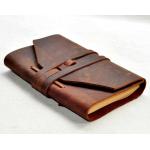 Exquisite Legacy Leather Bound Travel Journal 400 Pages Gift Box Packaging for sale
