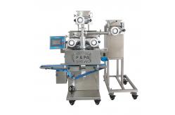 China P188 Automatic Four Hoppers Mooncake Encrusting Machine For Sales supplier