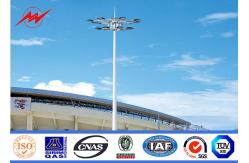 China 30m Q345 customized galvanized High Mast Pole with lifting systems supplier