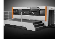 China Automatic Paper Foil Stamping Die Cutting Machine With Stripping Ecoographix supplier
