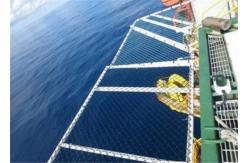 China High Grade Safety Helideck Safety Net Perimeter Netting With Anti - Rust Surface supplier