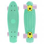 22'' Retro Plastic Cruiser Complete Skateboard With ABEC 7 Bearings And PU Wheels for sale