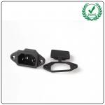 Lz-14-1 Ac Power Socket Iec C14  3 Solder Pin Male  10a 15a Rating 250vac Rating for sale
