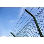 Rot Proof Galvanized 6ft Chain Link Fence Panels BWG 11 12 13