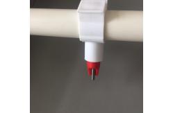 China 15birds Poultry Drinking System Chicken Water Pipe With Lubing supplier