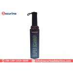 Electronic Commercial Metal Detector , Handheld Metal Scanner Alarm Indicator for sale