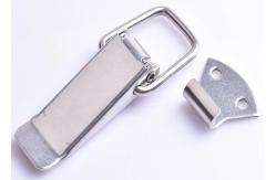 China Zinc Plated Spring Loaded Hasp 150kg 300LBS Recessed Chest Handles supplier