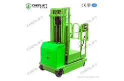 China Electric Aerial Mobile Order Picker 300kg Self - Propelled Powered supplier