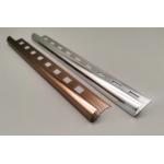 C Channel Polishing Aluminium Edge Trim Profiles Curved Round Extrusion for sale
