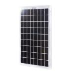 10w Small Portable Solar Panels 340 X 240 X 17mm 10 Watt Monocrystalline Solar Panel for sale