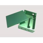 Bright Green Extruded Aluminum Enclosures Digital Shell Polishing Surface for sale