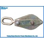 Hoisting Tackle Seat Hook Stringing Block with Galvanized Steel Frame 10kN for sale