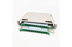 China 1U Aluminum Grey ODF Optical Fiber Distribution Box supplier