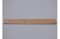 China Custom Transparent TPU Printed Label Gold Shiny Silicone For Clothing supplier