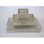 Food Grade 304 Stainless Steel Wire Mesh Tray Medical Basket for sale