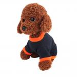 Orange / Black Color Halloween Dog Sweaters High Flexibility 20 - 37CM for sale
