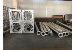 China Inner Suspended Lattice Tower Erection Gin Poles Aluminum Alloy supplier