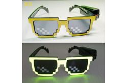 China Soft Luminous LED Glasses Light Wireless Sunglasses Glowing In The Dark supplier