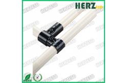 China Multi Purpose ESD Storage Racks Plastic Coated Diameter 28mm Metal Lean Pipe supplier