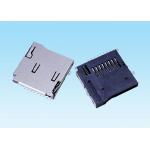 T Flash Memory Card Connector SMT 9 Pin Push Type Double Shrapnel External Welding for sale