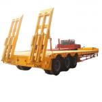 Customizable Steel Three And Four Axis CIMC Lowbed Semi-Trailer Truck Trailers for sale