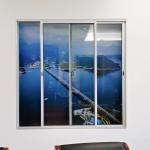 48x48 Horizontal Aluminum Sliding Window And Door With Four Track System