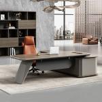2M Contemporary Executive Desk MFC Office Table Boss Executive Desks for sale