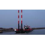 24 inch Cutter Suction Sand Dredger with Spud Carriage for 15m Dredging Depth distance 2KM for sale