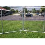 free standing Galvanized 2.4x2.1m Temp Construction Fence for sale