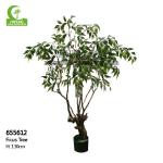 Real Touch 130cm High Artificial Ficus Tree , Lifelike Artificial Palm Trees Durable for sale