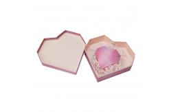 China Heart Shape Creative Packaging Box Custom Triangle Paper Box supplier