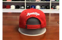 China Rivet Chain Personalized Child Snapback Hats Flat Brim 85% Acrylic + 15% Wool supplier