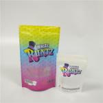 Custom Printed Stand Up Pouch Packaging Glossy Surface Finish Cbd With Window for sale