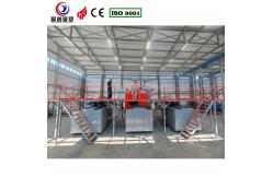 China Fully Automatic Shuttle Rotomolding Machine CS-3A-3500 supplier