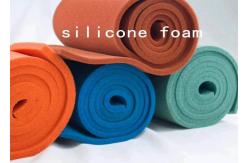 China Open Cell Silicone Foam Sheet Roll For Ironing Table / Presses Machine supplier