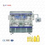 High Accuracy Cookie Oil Mustard Oil Edible Oil Bottle Piston Filling Packing Machine 3KW for sale