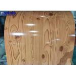 Prepainted Galvalume PPGI Steel Coils Wood Grain Pattern 1.0mmx914mm
