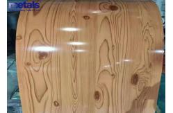 China Prepainted Galvalume PPGI Steel Coils Wood Grain Pattern 1.0mmx914mm supplier