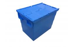 China 225kgs Plastic Attached Lid Containers Turnover Storage Box supplier