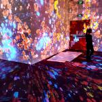 Indoor Or Outdoor Immersive Experience In Technological New Space Interactive Projection for sale