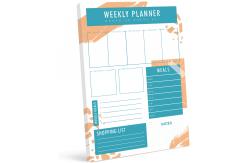 China Tear Off Daily Magnetic Meal Planner Fridge Chart Dry Erase Menu Planner supplier